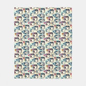 キュートベビーペンギン フリースブランケット (正面)