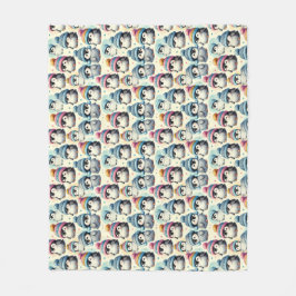 キュートベビーペンギン フリースブランケット