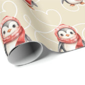 キュートベビーペンギン ラッピングペーパー (ロールコーナー)