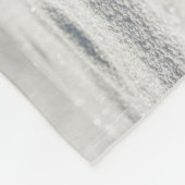 キュートベビーロンドンキーフォールオンスノー フリースブランケット (角)