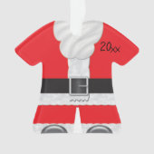 キュートベビー初めてのクリスマスサンタオーナメント オーナメント (正面)