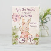 キュートベビー幼児 招待状 (スタンド正面)