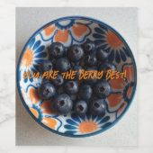 キュートベリ最高のー ワインラベル (シングルラベル)