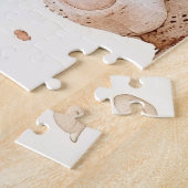 キュートベージュベビーベア ジグソーパズル (側面)