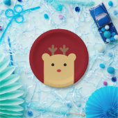 キュートペエカブートナディアホリデー紙プレート ペーパープレート (パーティー)