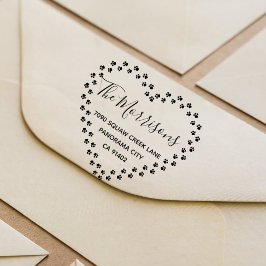 キュートペッツポーハースリースファミリー差出人住所 セルフインキングスタンプ