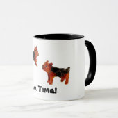 キュートペットアートテリアドッグズカスタム マグカップ (正面右)