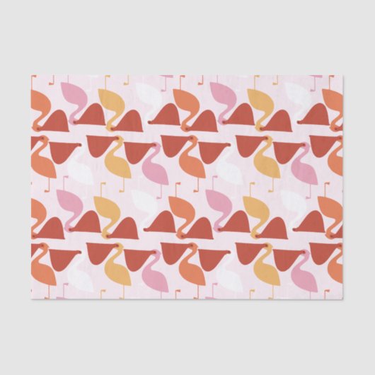 キュートペリカンティッシュペーパー 薄葉紙 (正面)