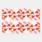 キュートペリカンラッピング紙 ラッピングペーパーシート (正面3)