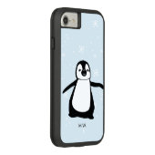 キュートペンギンウィンタースノーイラストレーションカスタム Case-Mate iPhoneケース (裏面/右)