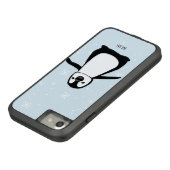 キュートペンギンウィンタースノーイラストレーションカスタム Case-Mate iPhoneケース (ボトム)