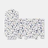 キュートペンギンウィンター子供の誕生日パーティー フェイバーボックス (折り畳みなし)