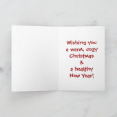 キュートペンギンクリスマスパラダイスカスタム シーズンカード (内部)