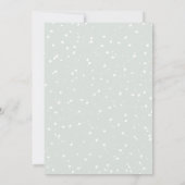 キュートペンギンスノークリスマスパーティの招待状 招待状 (裏面)