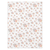 キュートペンギンバレリーナピンク テーブルクロス (正面)