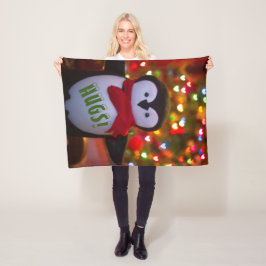 キュートペンギンブランケット フリースブランケット