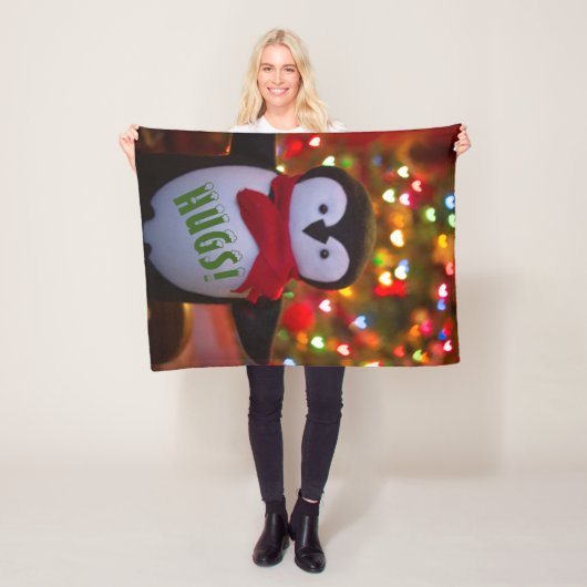 キュートペンギンブランケット フリースブランケット (インサイチュ)