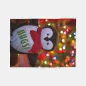 キュートペンギンブランケット フリースブランケット (正面(横))