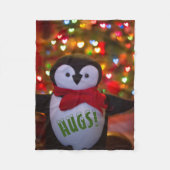 キュートペンギンブランケット フリースブランケット (正面)