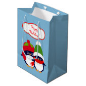 キュートペンギン&フールズホリデー ミディアムペーパーバッグ (正面アングル)