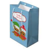 キュートペンギン&フールズホリデー ミディアムペーパーバッグ (裏面アングル)