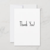 キュートペンシル先生パーソナルサンキューカード サンキューカード (裏面)