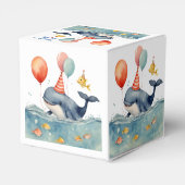 キュートホエールボーイ誕生日 フェイバーボックス (裏面サイド)