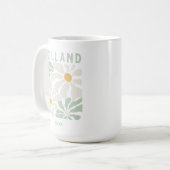 キュートホランドフローラ コーヒーマグカップ (正面左)