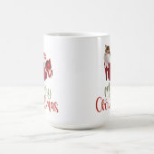 キュートホリデーキッテンマグ コーヒーマグカップ (中央)