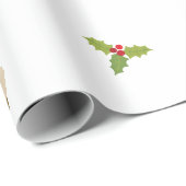 キュートホリデークリスマスラマアルパカ ラッピングペーパー (ロールコーナー)