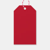 キュートホリデースプリングスブライトベーキングギフトラベル ギフトタグ (裏面)