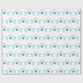 キュートホリデーズエンジェル ラッピングペーパー (フラット)