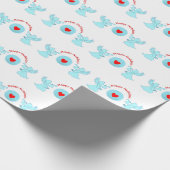 キュートホリデーズエンジェル ラッピングペーパー (角)