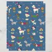 キュートホリデードギースクーブック紙 (正面/裏面)