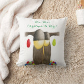 キュートホリデーフクロウ クッション (ブランケット)