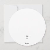 キュートホリデーフクロウ シーズンカード (裏面)