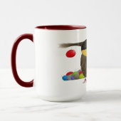 キュートホリデーフクロウ マグカップ (左)