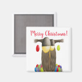 キュートホリデーフクロウ マグネット (正面/裏面)