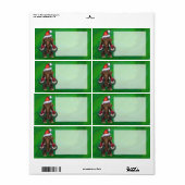 キュートホリデーマストドンラベル ラベル (フルシート)