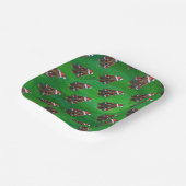 キュートホリデーマストドン紙プレート ペーパープレート (傾斜あり)