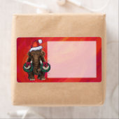 キュートホリデーマストドン ラベル (インサイチュ)