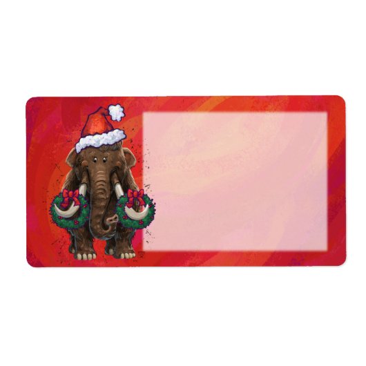 キュートホリデーマストドン ラベル (正面)