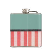 キュートホリデー小妖精や小人とキャンディーケーンメリークリスマス フラスク (裏面)