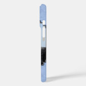 キュートホルスタインカーフ&カウスカイブルー Case-Mate iPhoneケース (裏面 / 左)