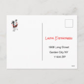 キュートホースハッピーバースデー シーズンポストカード (裏面)