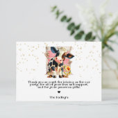 キュートホーリーカウズパーティー サンキューカード (スタンド正面)