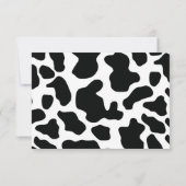 キュートホーリーカウズパーティー サンキューカード (裏面)