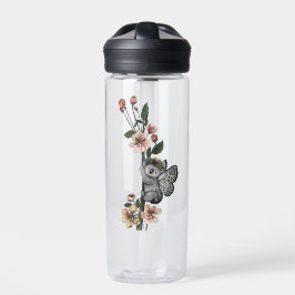 キュートボタニカルコアラベイリーウォーターイラストレーション ウォーターボトル