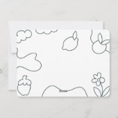 キュートボヘミアンウェルカムカード先生 シーズンカード (裏面)