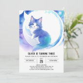 キュートボホキティーバースデー 招待状 (スタンド正面)